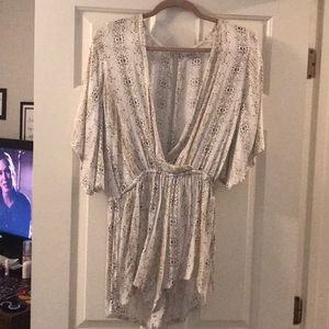 Snakeskin romper